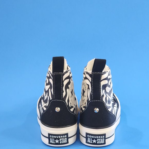 Converse CTAS High Top Lift Animal Mix Women's Platform Sneakers A03713C NWT - Picture 5 of 6